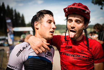 Singer Wäldercup im Hochschwarzwald - Stiebi und Markus