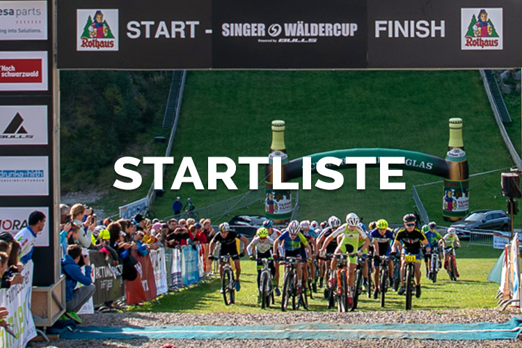 Startliste Schwarzwälder MTB Cup Singer Wäldercup